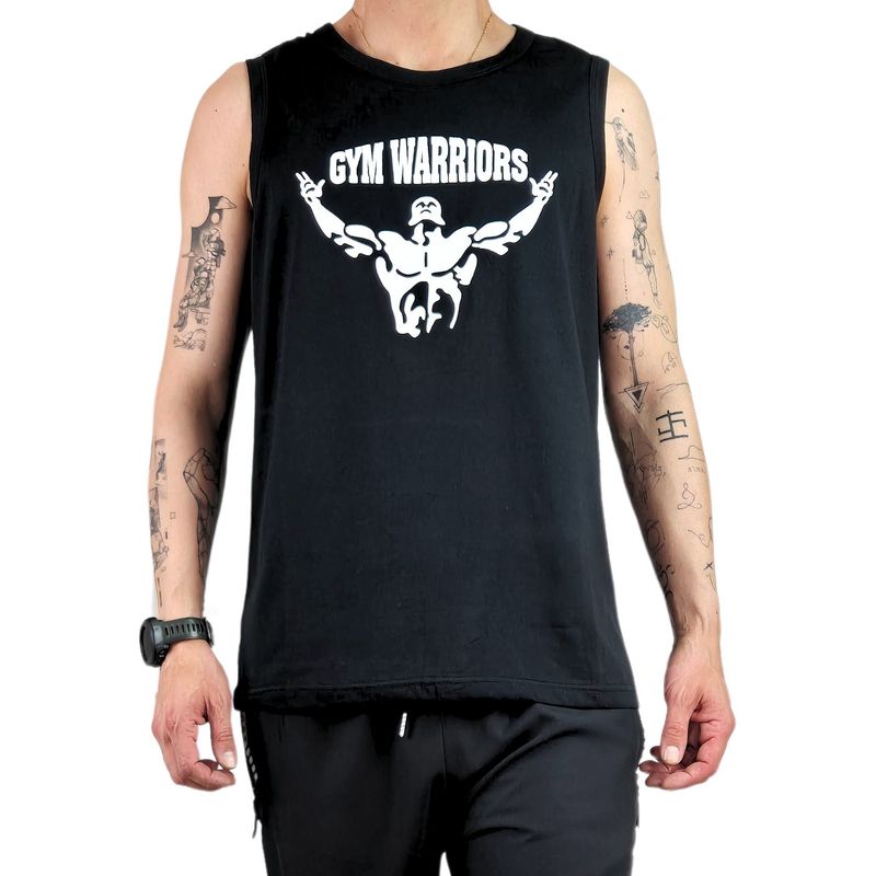 MPROPIA - Polera Sin Manga Musculosa Hombre Diseño Gym 291