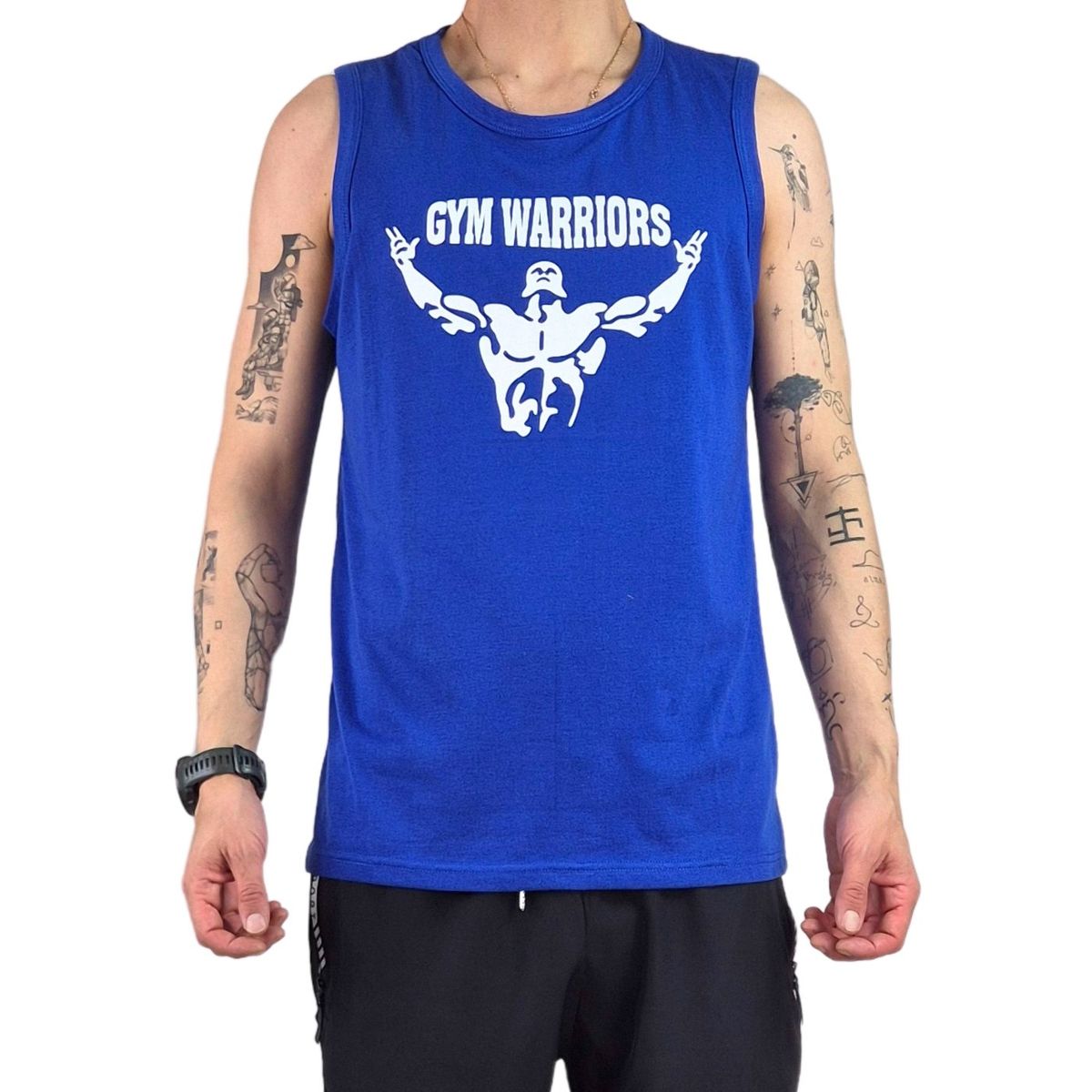 LIKE SHOP - Polera Sin Manga Musculosa Hombre Diseño Gym 291