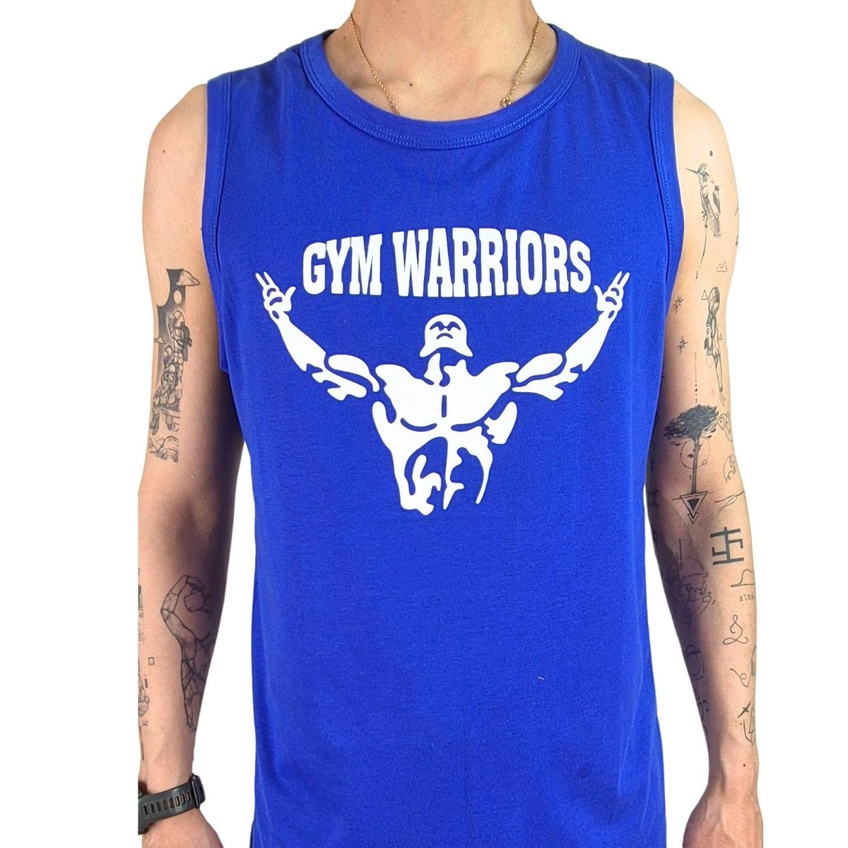 LIKE SHOP - Polera Sin Manga Musculosa Hombre Diseño Gym 291