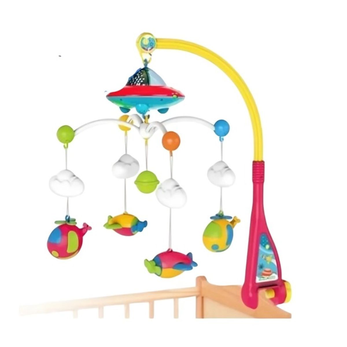 OEM - Movil Musical Con Control Y Luz De Proyección Para Bebe