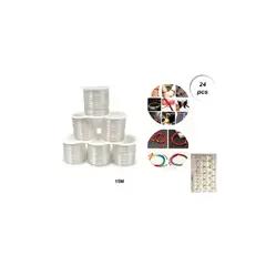 GENERICO - CORDON DE PULSERAS 24 PCS