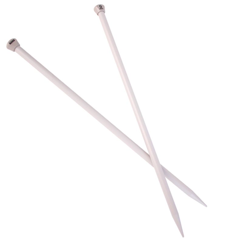 GENERICO - palillos rectos para tejer AERO 25cm 35mm