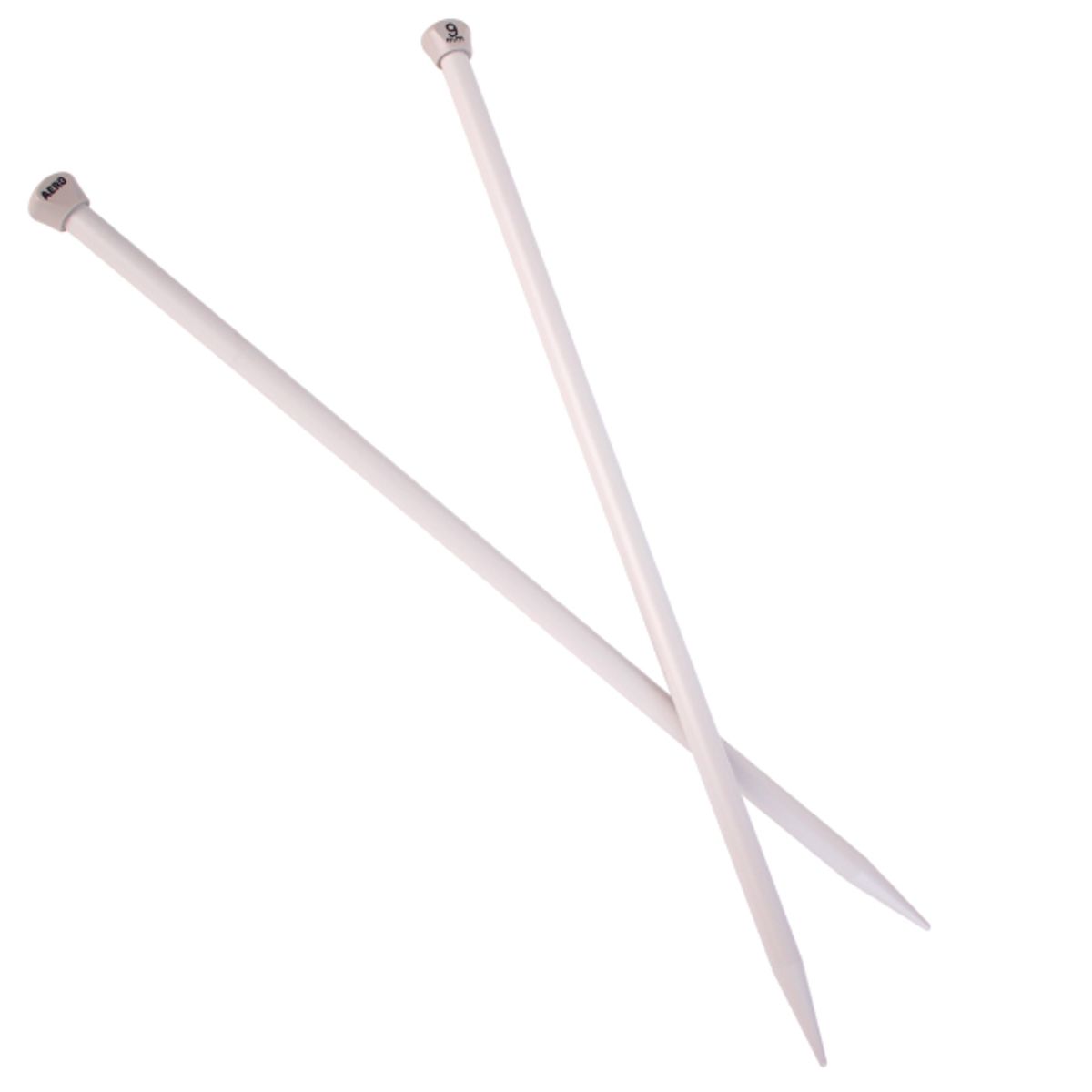 GENERICO - palillos rectos para tejer AERO 35cm 40mm