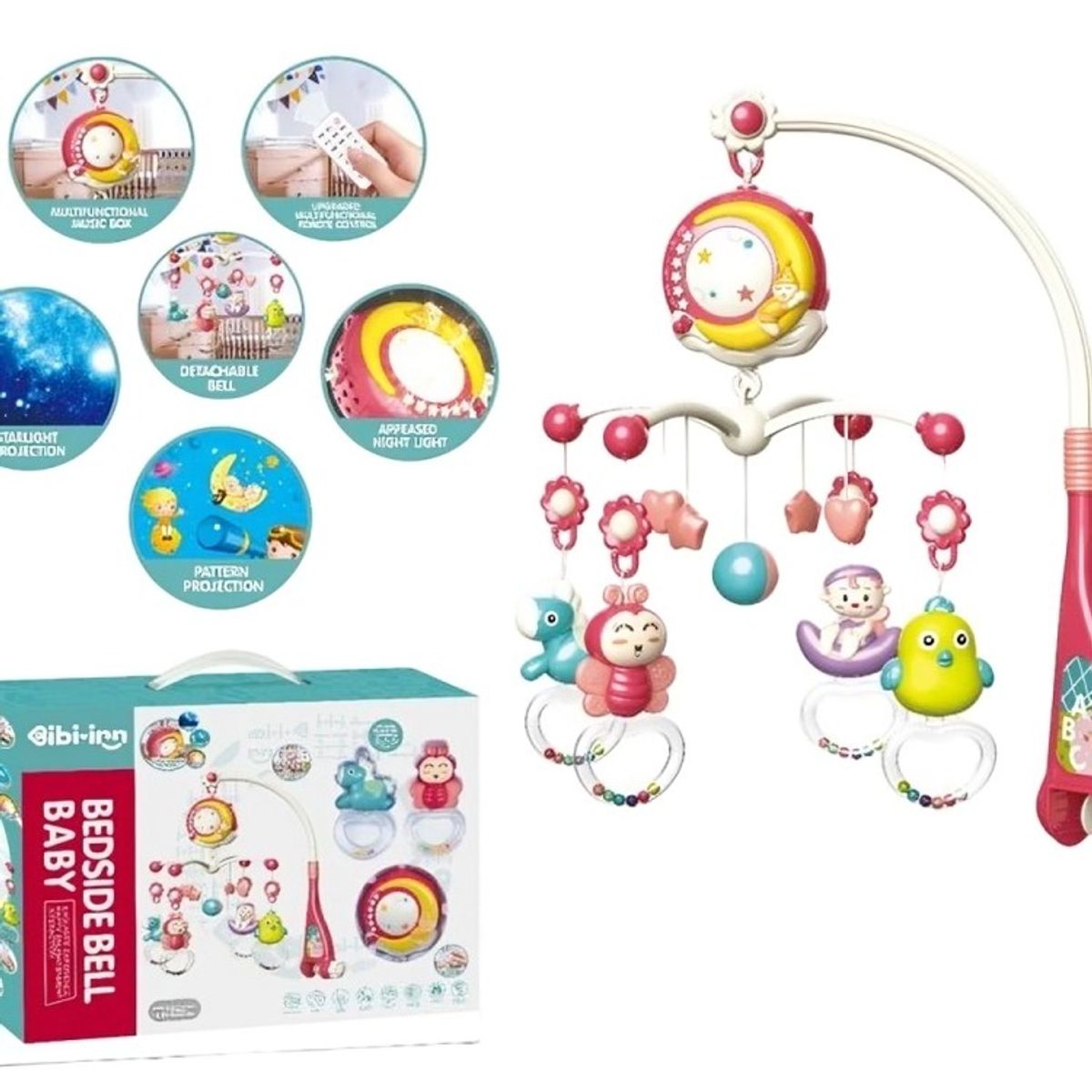 OEM - Movil Munda Hada Musical Con control Proyección de imagen