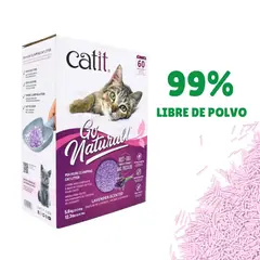 CATIT - Go Natural Arena Sanitaria Para Gatos 5.6 kg Lavanda