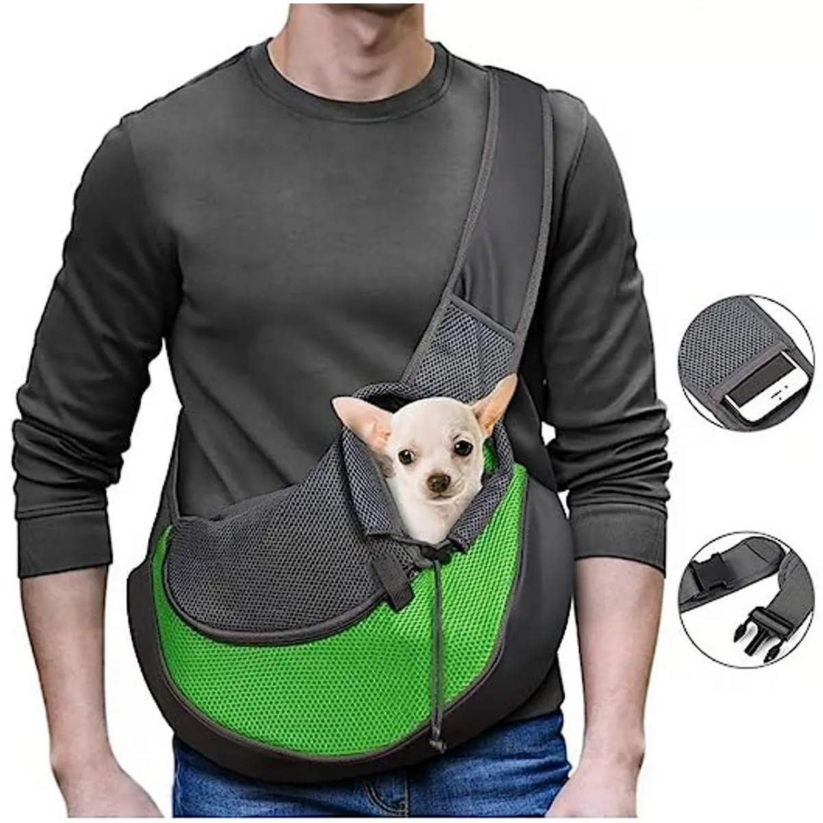 GENERICO - Bolso De Transporte Para Mascotas banano 1323