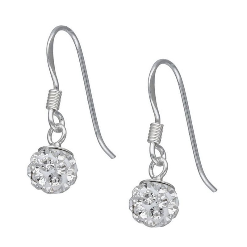 GENERICO - Aros Plata 925 Esfera 6 mm