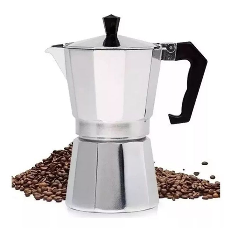 GENERICO - Cafetera Expresso Italiana Electrica 6 Tazas Cafetera Expres