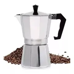 GENERICO - Cafetera Expresso Italiana Electrica 6 Tazas Cafetera Expres
