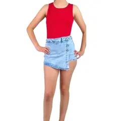 MPROPIA - Body Mujer Acanalado Modelo Musculosa 068