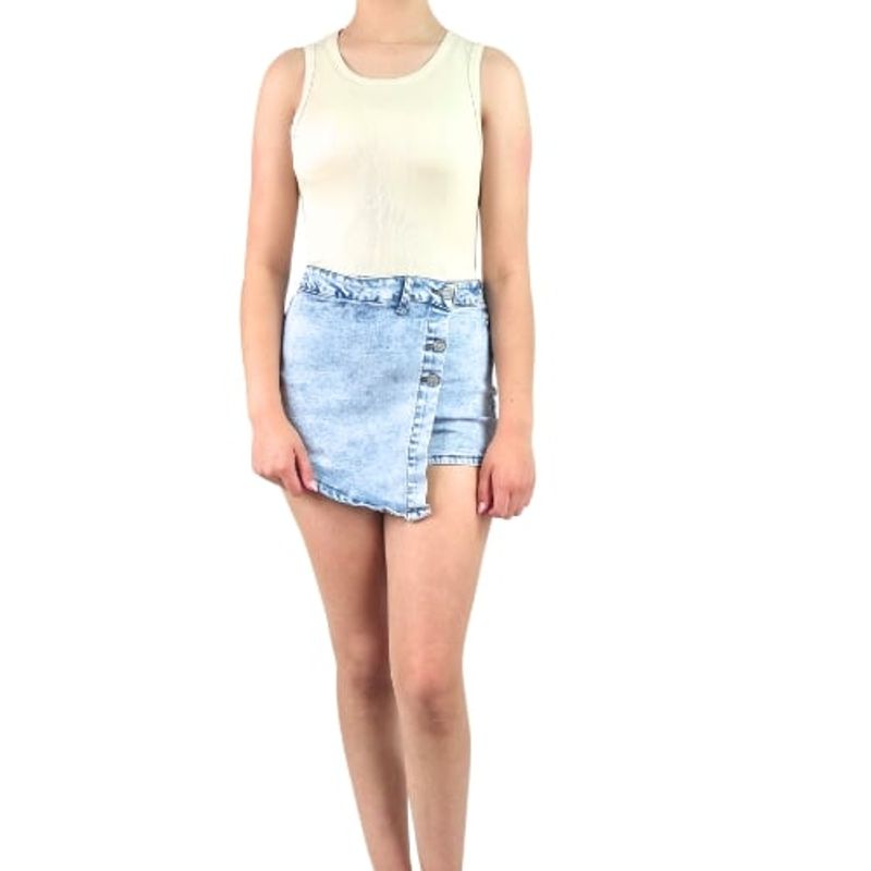 MPROPIA - Body Mujer Acanalado Modelo Musculosa 068
