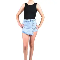 LIKE SHOP - Body Mujer Acanalado Modelo Musculosa 068