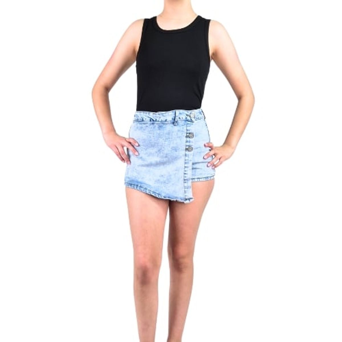 LIKE SHOP - Body Mujer Acanalado Modelo Musculosa 068