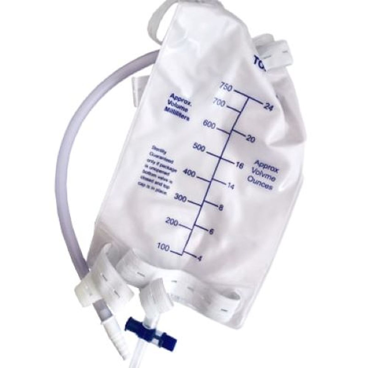 RAINBOW - Bolsa de Orina Pierna 750 ml, 10 unidades