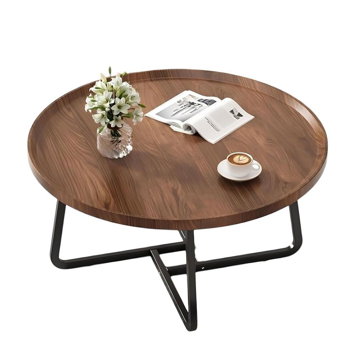 LUBABYCAS - Mesa De Centro Redonda 70cm By LuBabycas