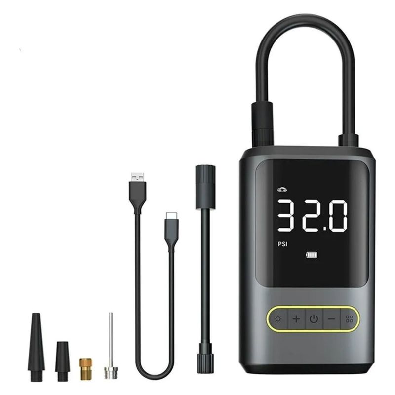 GENERICO - Inflador Compresor Mini Para Auto Moto 150psi