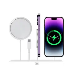 GENERICO - Carga Inalambrica MagSafe Inalambrico compatible Iphone 15W
