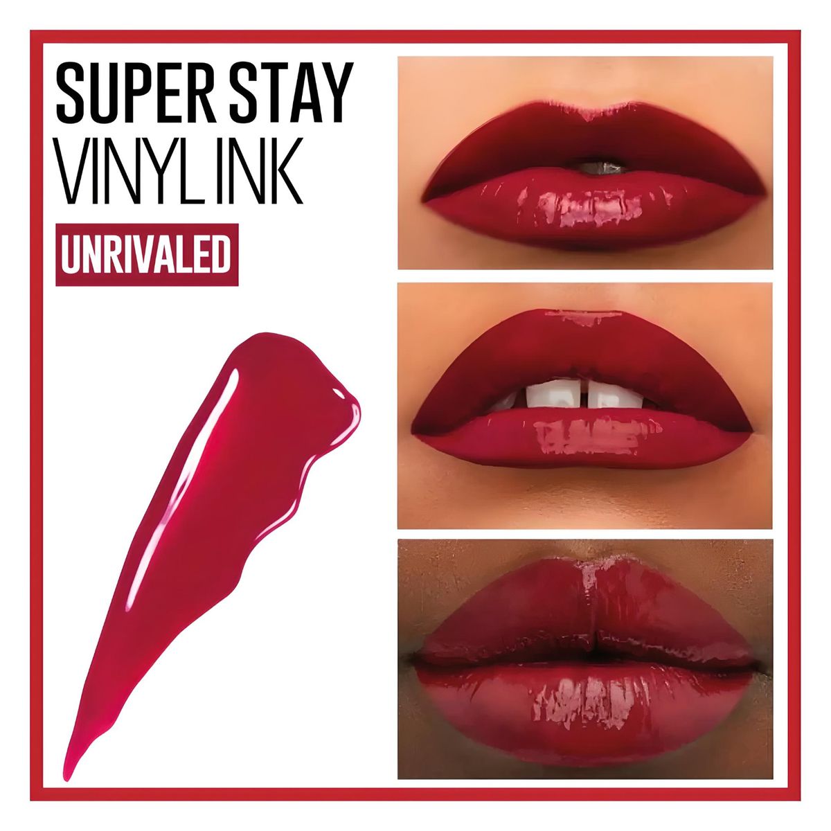 MAYBELLINE - LABIAL MAYBELLINE SUPER STAY VINYL INK  UNRIVALED 30