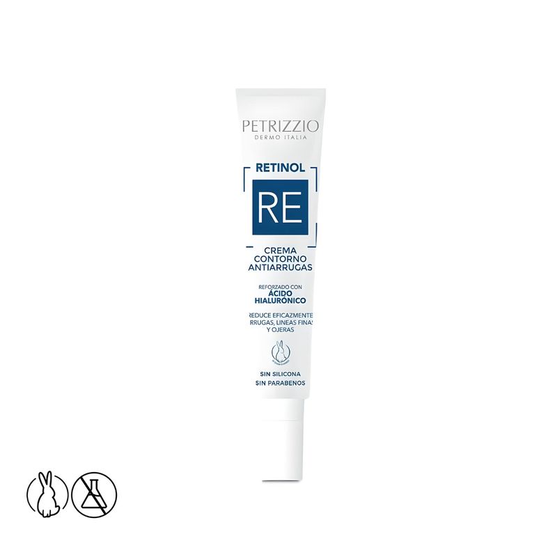 PETRIZZIO - Crema Contorno de ojos Antiarrugas Retinol+Ácido Hialurónico