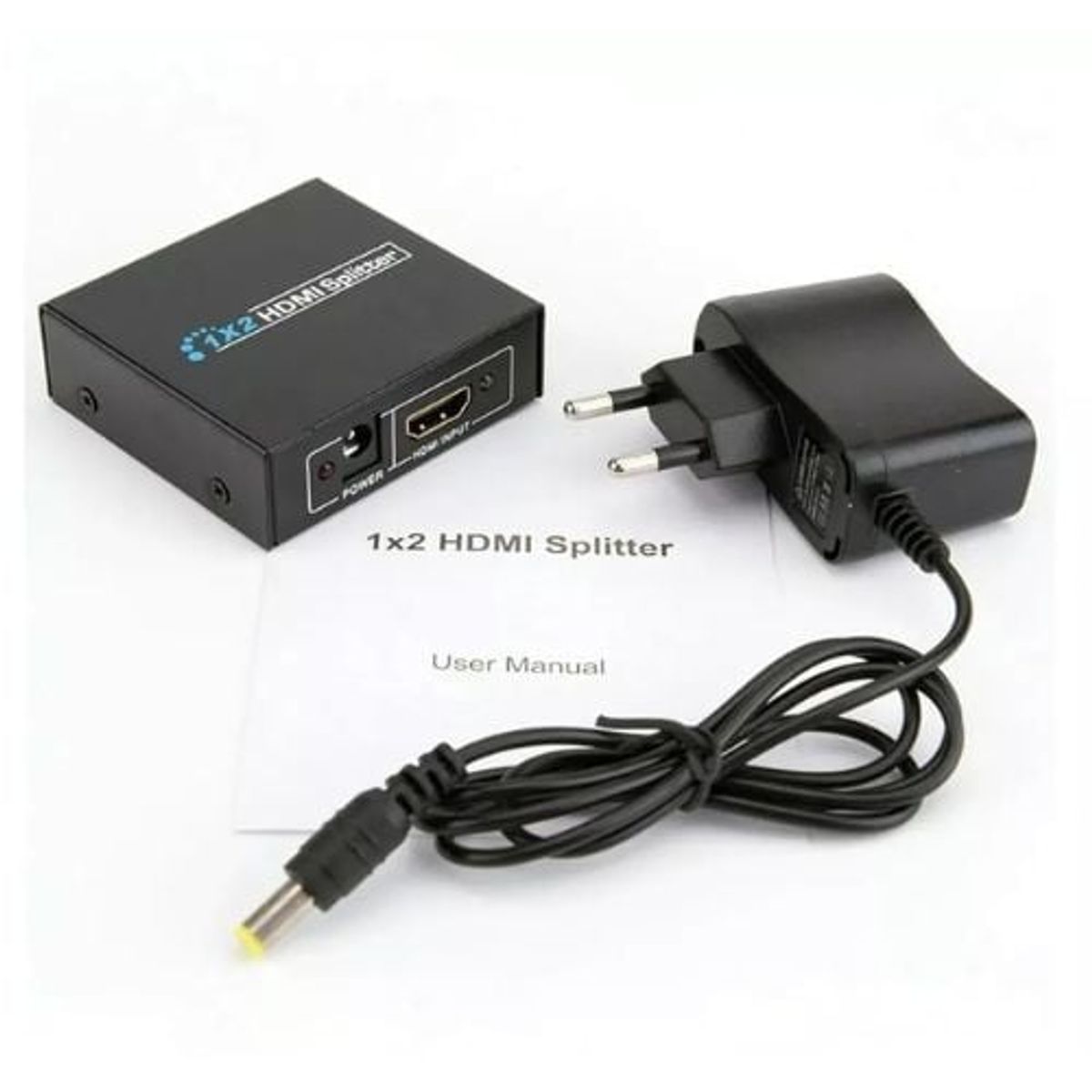 GENERICO - Splitter Hdmi 1x2 1 Entrada A 2 Salidas 1080 P Full Hd