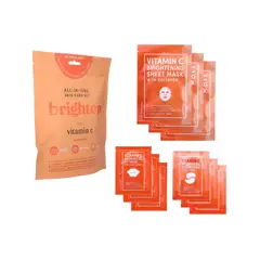GENERICO - SET CUIDADO FACIAL VITAMINA C 3 EN 1 BRIGHTEN
