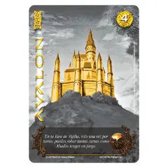 MITOS Y LEYENDAS - Carta Promo Secreta Avalon Dorada MyL
