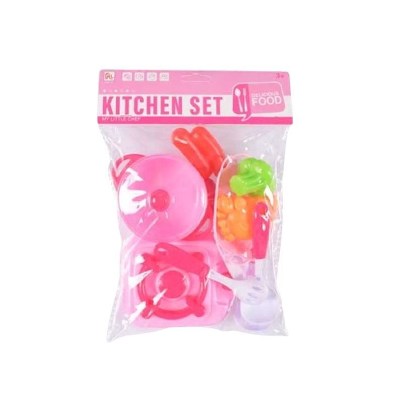GENERICO - Set De Cocina Accesorios Cocinilla Juguete Niña