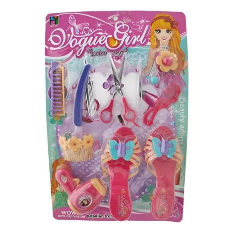 GENERICO - Set Juguete Estilista  Secadora Accesorios Niña