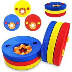 KUANGYE - 6 unidades De Disco De Natación Para Niños, Disco Flotante