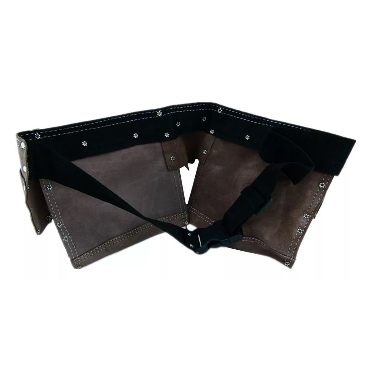 GENERICO - Coleto Carpintero Doble Porta Herramienta Toolmak Muy Firme