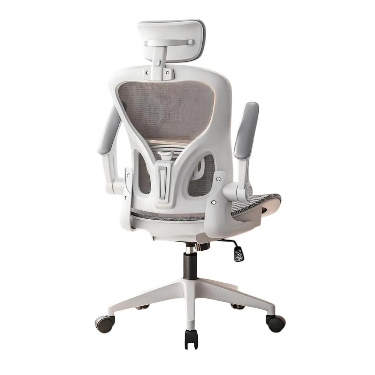 LUBABYCAS - Silla De Escritorio Gris Con Apoya Cabeza W901 By LuBabycas