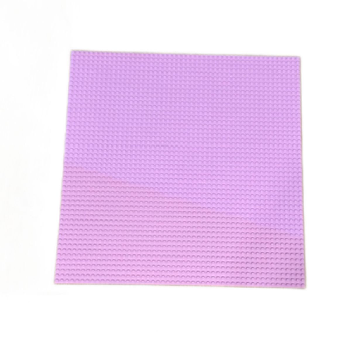 GENERICO - Placa Base Compatible Con Bloques 40 Cm 50x50 Puntos Rosado