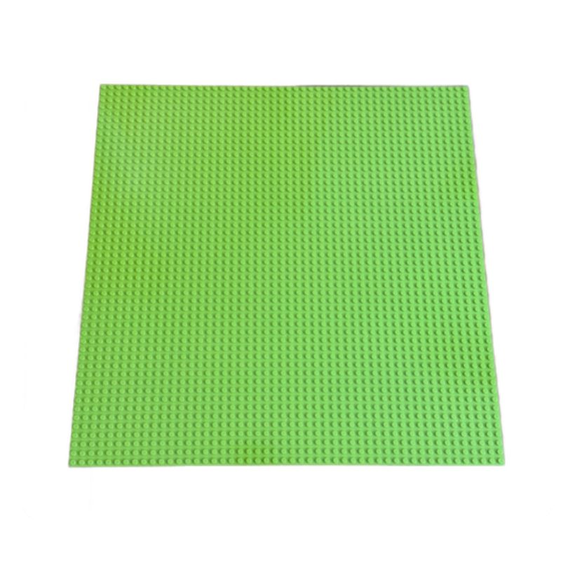 GENERICO - Placa Base Compatible Con Lego 40 Cm 50x50 Puntos VerdeManz