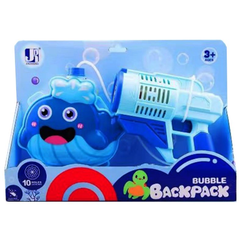 GENERICO - Juguete Lanza Agua Con Mochila Ballena Azul Infantil