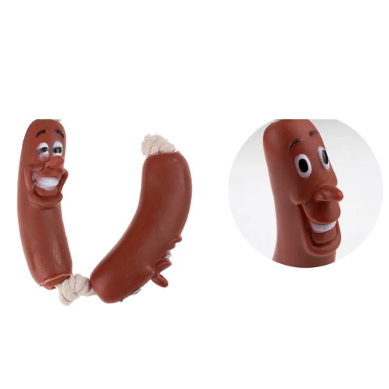 GENERICO - Juguete De Salchicha Doble 4035cm