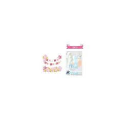 GENERICO - Set De Globos De Látex Con Guirnalda Rosa29pcs