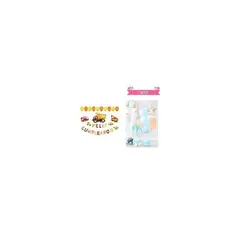 GENERICO - Set Globos De Látex Guirnalda Con Maquina Excavadora 16pcs