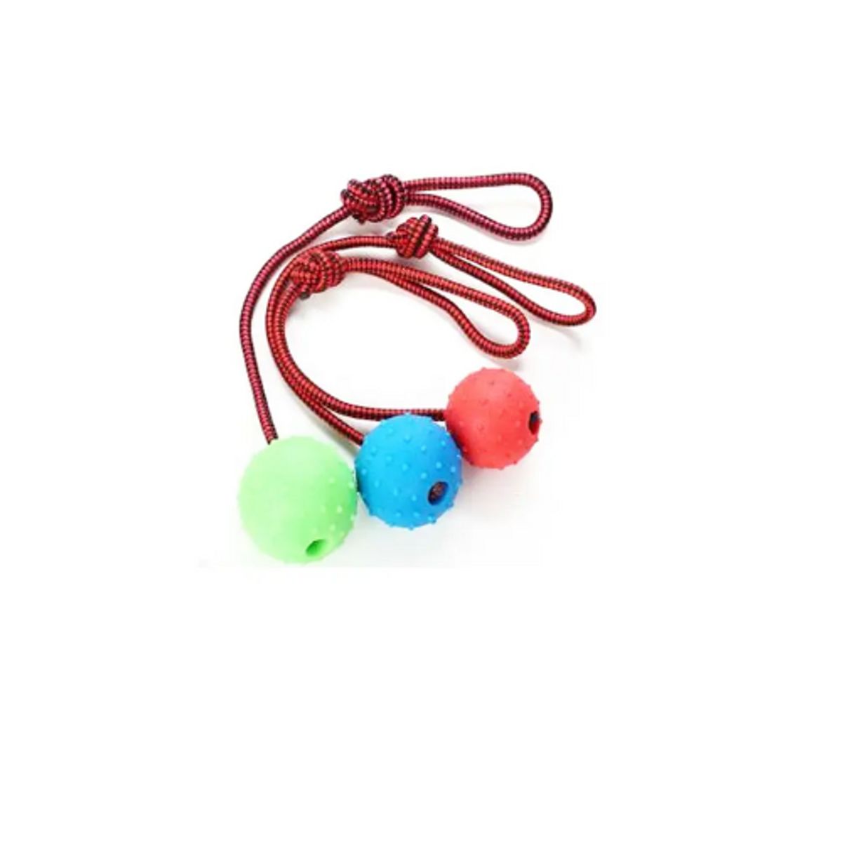 GENERICO - Juguete Pelota Con Cuerda 65cm Color Aleatorio