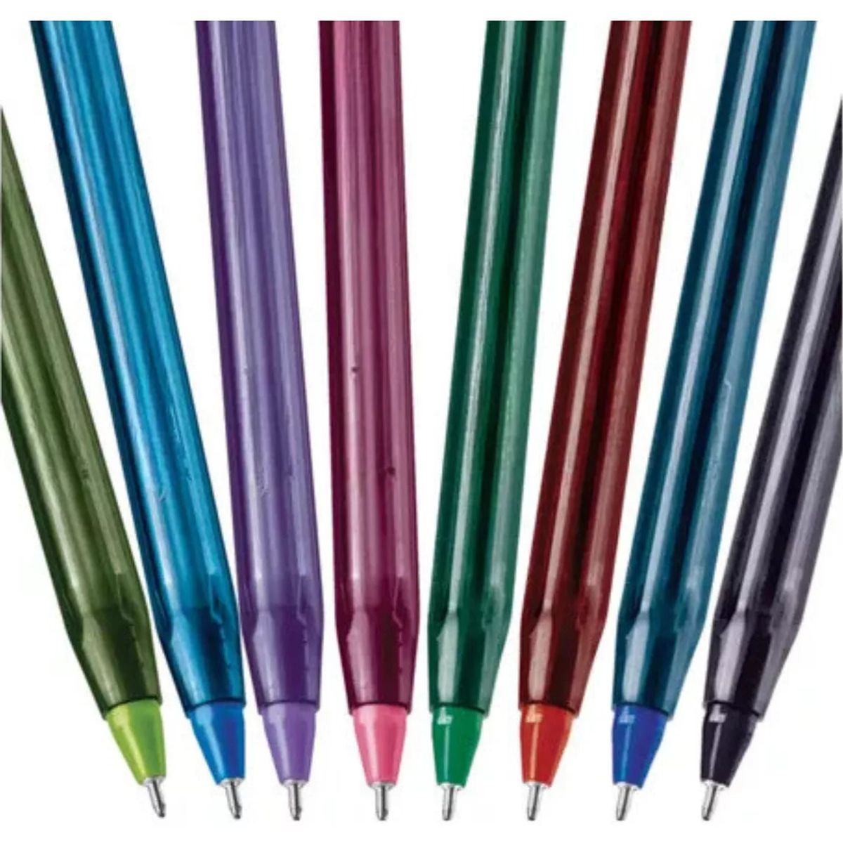 GENERICO - Bolígrafo BIC Ultrafino 0.7mm Color Del Exterior 10 Ud