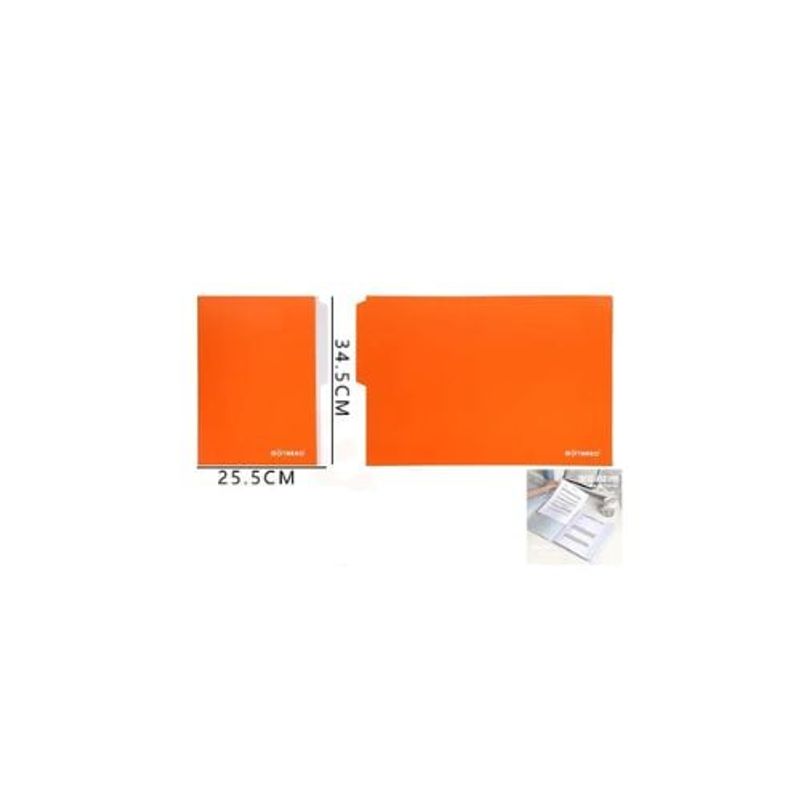 GENERICO - Carpeta Naranja 25 5x34 5 Cm