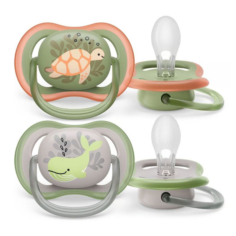 AVENT - Set 2 Chupetes Ultra Air 6-18 Niño Avent SCF085/60