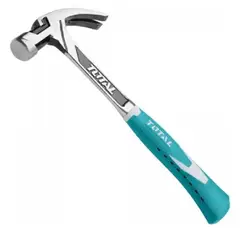 TOTAL - Martillo Carpintero 20 Oz con mango metálico
