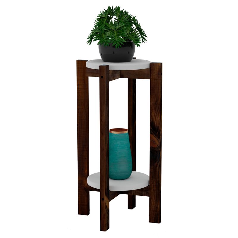 ELAB PROPIA - Mesa Lateral 33x60cm RobleBlanco