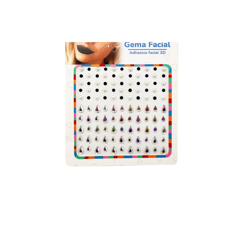 GENERICO - ADHESIVO DECO PERLAS BLACK GOTA X1 UNI