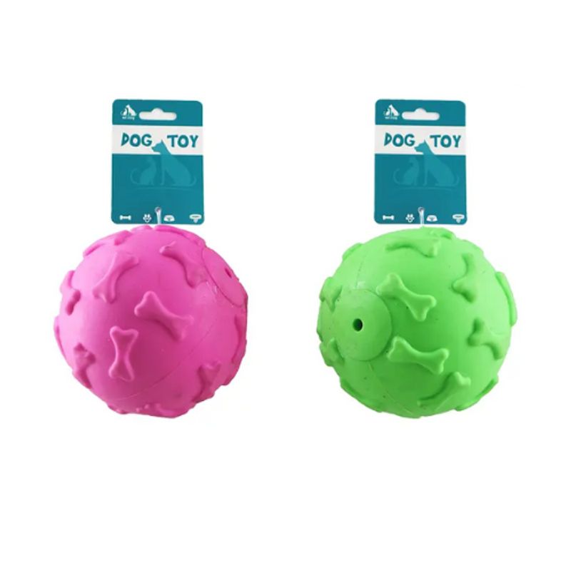 GENERICO - Juguete Pelota Para Perro 6cm Color Aleatorio
