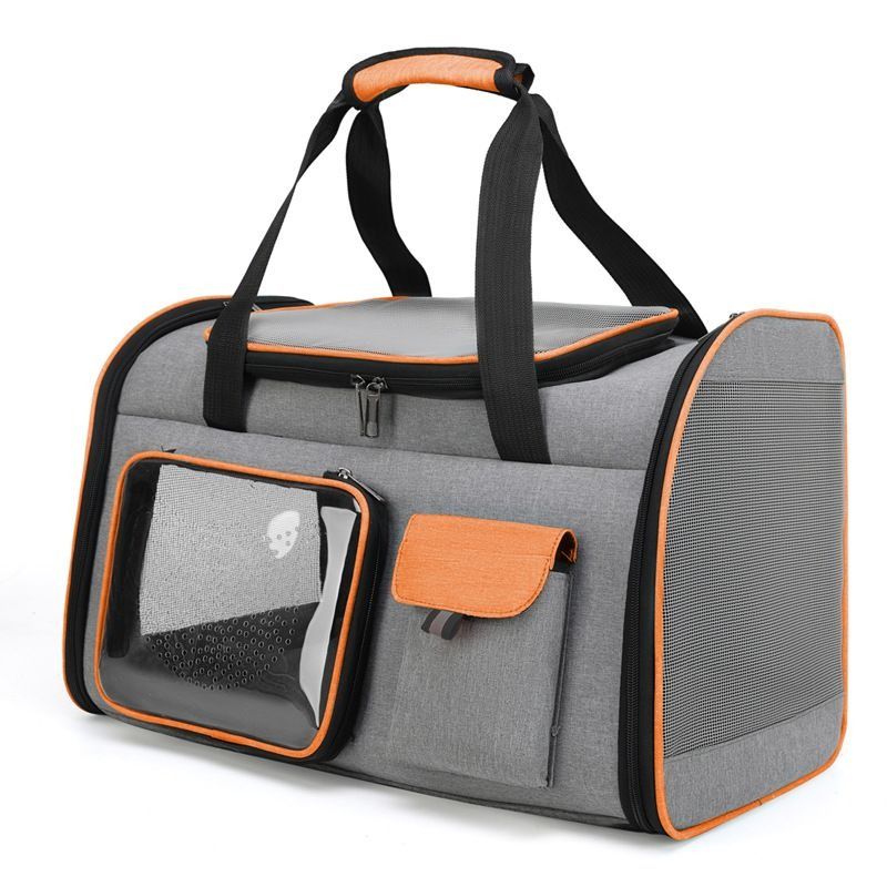 TATEE - Bolso de transporte para mascota con malla transpirable 2en1
