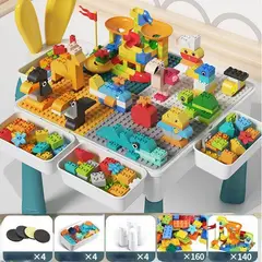 TATEE - 300pcs juguetes bloques de construcción traje Con mesa