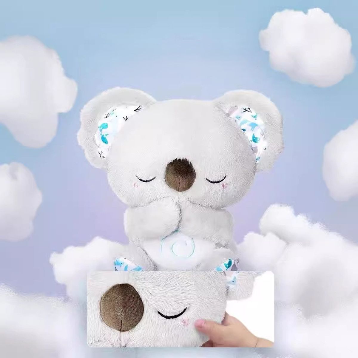 TATEE - Koalas Hora De Dormir muñeca Con Sonido Y Luz juguetes