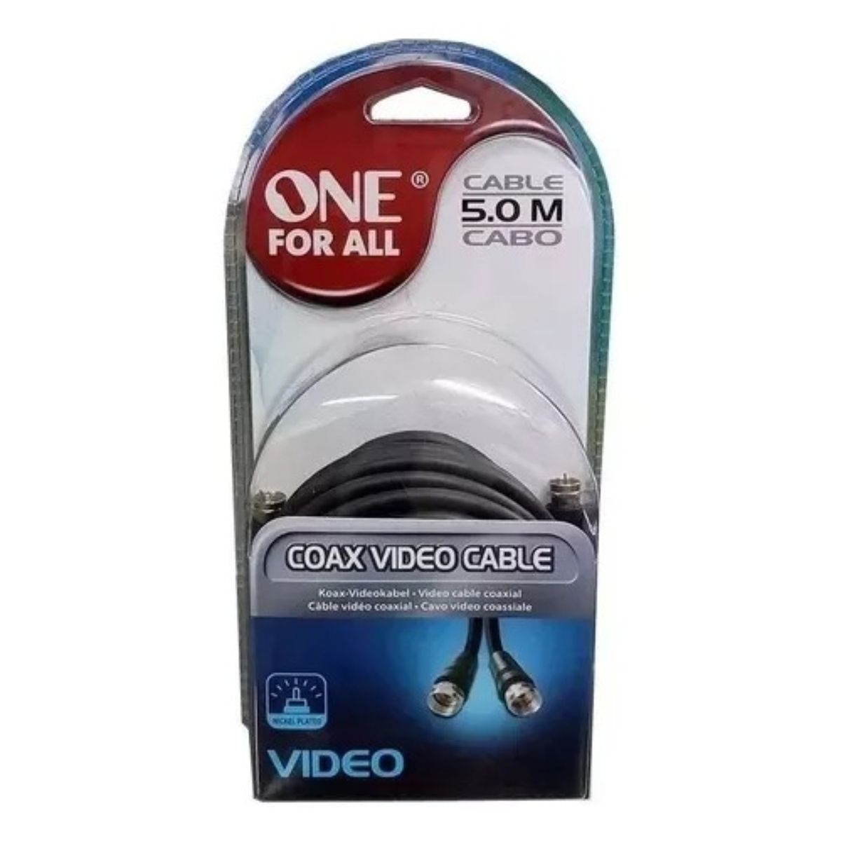 ONE FOR ALL - SET X 2 CABLE COAXIAL ONE FOR ALL DE 50M