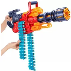 ANSALDO - Super Ametralladora Lanzador Crusher 48 Dardos X-shot Zuru